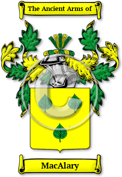 MacAlary Family Crest Download (JPG) Legacy Series - 600 DPI