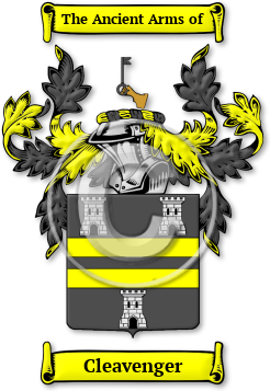 Cleavenger Family Crest Download (JPG) Legacy Series - 600 DPI