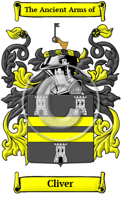 Cliver Family Crest/Coat of Arms