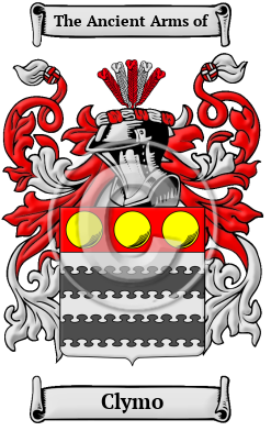 Clymo Family Crest/Coat of Arms