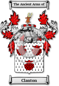 Clanton Family Crest Download (JPG) Legacy Series - 600 DPI