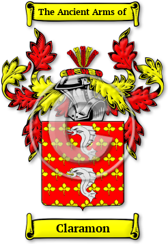 Claramon Family Crest Download (jpg) Legacy Series - 150 DPI