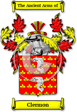 Clermon Family Crest Download (JPG) Legacy Series - 600 DPI
