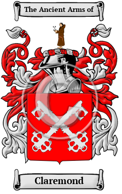 Claremond Family Crest Download (JPG) Heritage Series - 600 DPI
