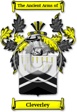 Cleverley Family Crest Download (jpg) Legacy Series - 150 DPI