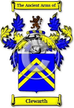 Clewarth Family Crest Download (JPG) Legacy Series - 600 DPI