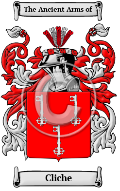 Cliche Family Crest/Coat of Arms