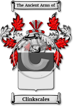 Clinkscales Family Crest Download (jpg) Legacy Series - 150 DPI