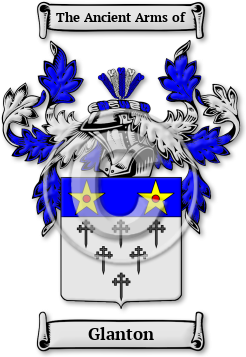 Glanton Family Crest Download (JPG) Legacy Series - 600 DPI