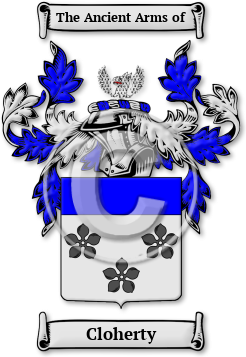 Cloherty Family Crest Download (jpg) Legacy Series - 150 DPI