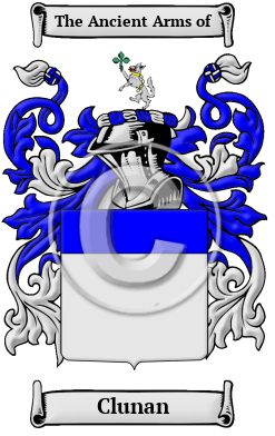 Clunan Family Crest Download (JPG) Heritage Series - 600 DPI