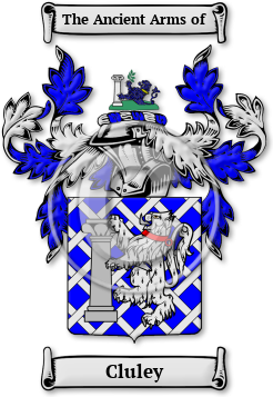 Cluley Family Crest Download (JPG) Legacy Series - 300 DPI
