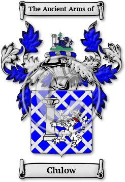 Clulow Family Crest Download (jpg) Legacy Series - 150 DPI