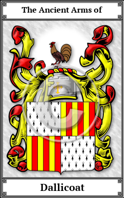 Dallicoat Family Crest Download (JPG)  Book Plated - 150 DPI
