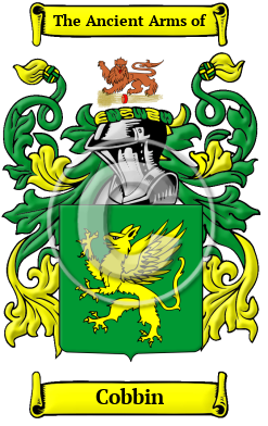 Cobbin Family Crest/Coat of Arms