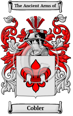 Cobler Family Crest/Coat of Arms