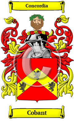 Cobant Family Crest/Coat of Arms