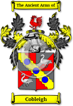 Cobleigh Family Crest Download (jpg) Legacy Series - 150 DPI