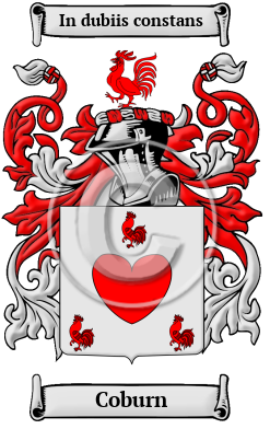 Coburn Family Crest Download (jpg) Heritage Series - 150 DPI