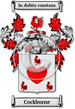Cockborne Family Crest Download (jpg) Legacy Series - 150 DPI
