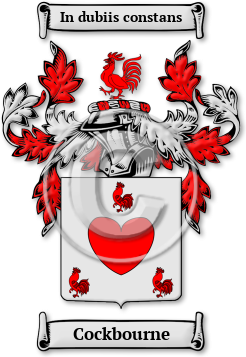 Cockbourne Family Crest Download (jpg) Legacy Series - 150 DPI