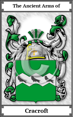 Cracroft Family Crest Download (JPG)  Book Plated - 150 DPI