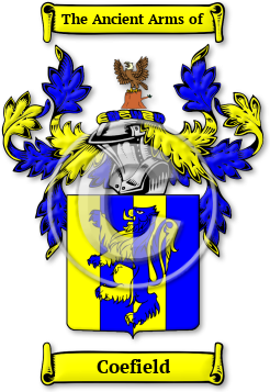 Coefield Family Crest Download (jpg) Legacy Series - 150 DPI
