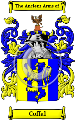 Coffal Family Crest/Coat of Arms