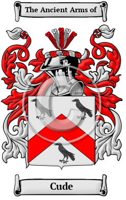 Cude Name Meaning, Family History, Family Crest & Coats of Arms