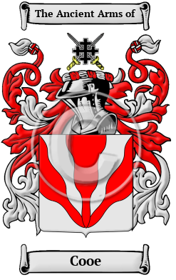 Cooe Family Crest/Coat of Arms