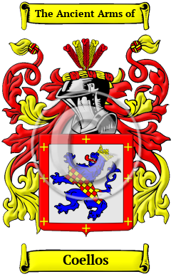 Coellos Family Crest/Coat of Arms
