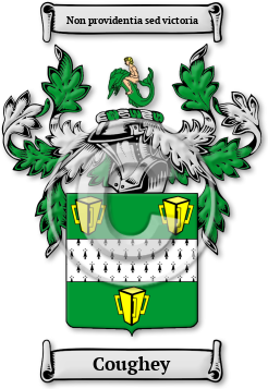 Coughey Family Crest Download (jpg) Legacy Series - 150 DPI