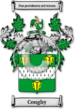 Coughy Family Crest Download (jpg) Legacy Series - 150 DPI