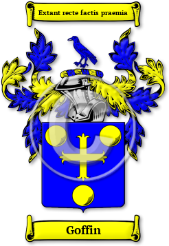 Goffin Family Crest Download (jpg) Legacy Series - 150 DPI