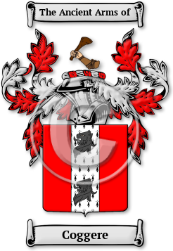 Coggere Family Crest Download (JPG) Legacy Series - 600 DPI
