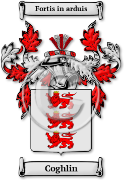 Coghlin Family Crest Download (jpg) Legacy Series - 150 DPI