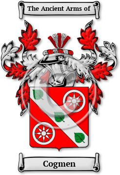 Cogmen Family Crest Download (jpg) Legacy Series - 150 DPI