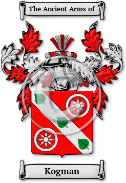 Kogman Family Crest Download (jpg) Legacy Series - 150 DPI