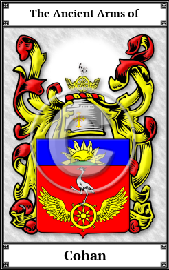 Cohan Family Crest Download (JPG) Book Plated - 600 DPI