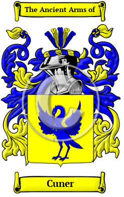 Cuner Family Crest Download (JPG) Heritage Series - 300 DPI