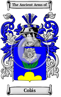 Colás Family Crest Download (JPG) Heritage Series - 300 DPI
