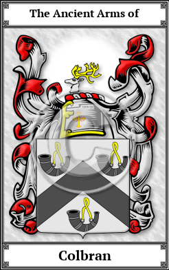 Colbran Family Crest Download (JPG)  Book Plated - 150 DPI