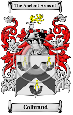 Colbrand Family Crest/Coat of Arms