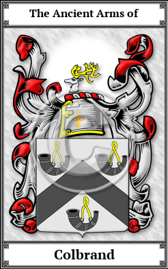 Colbrand Family Crest Download (JPG)  Book Plated - 150 DPI