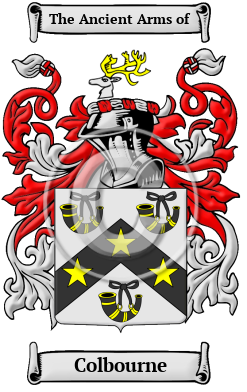 Colbourne Family Crest/Coat of Arms