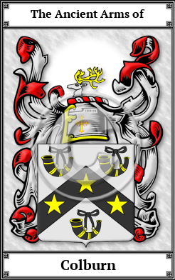 Colburn Family Crest Download (JPG)  Book Plated - 150 DPI