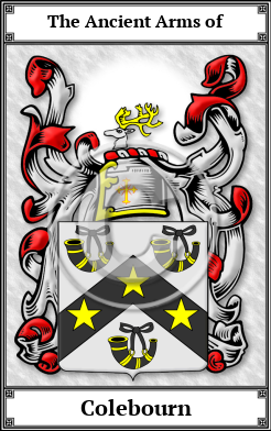 Colebourn Family Crest Download (JPG) Book Plated - 600 DPI