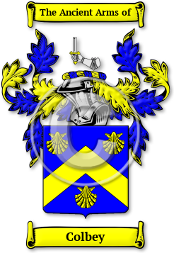 Colbey Family Crest Download (jpg) Legacy Series - 150 DPI