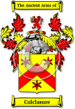 Colclasure Family Crest Download (jpg) Legacy Series - 150 DPI