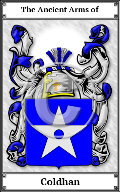Coldhan Family Crest Download (JPG)  Book Plated - 150 DPI